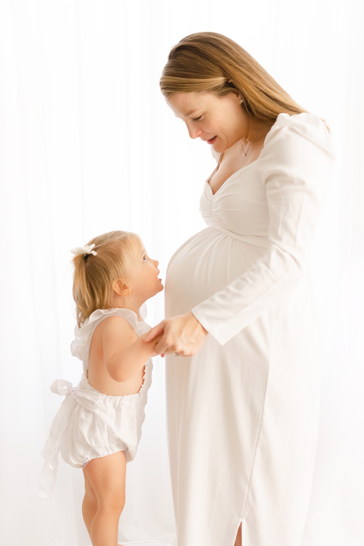 Family Maternity Session in Boston
